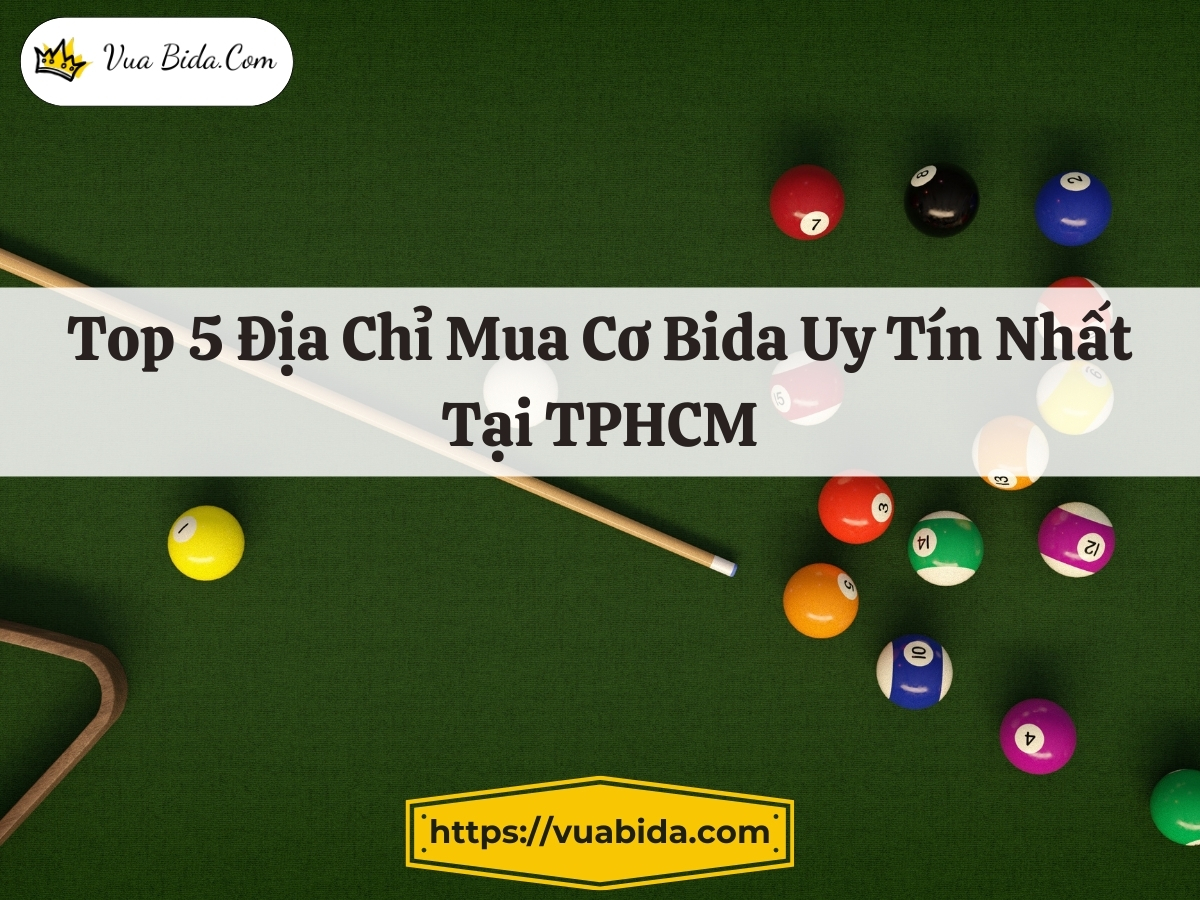 Top 5 Địa Chỉ Mua Cơ Bida Uy Tín Nhất Tại TPHCM