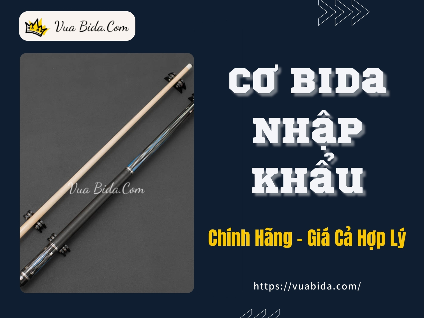 Mua Cơ Bida Nhập Khẩu Chính Hãng - Giá Cả Hợp Lý