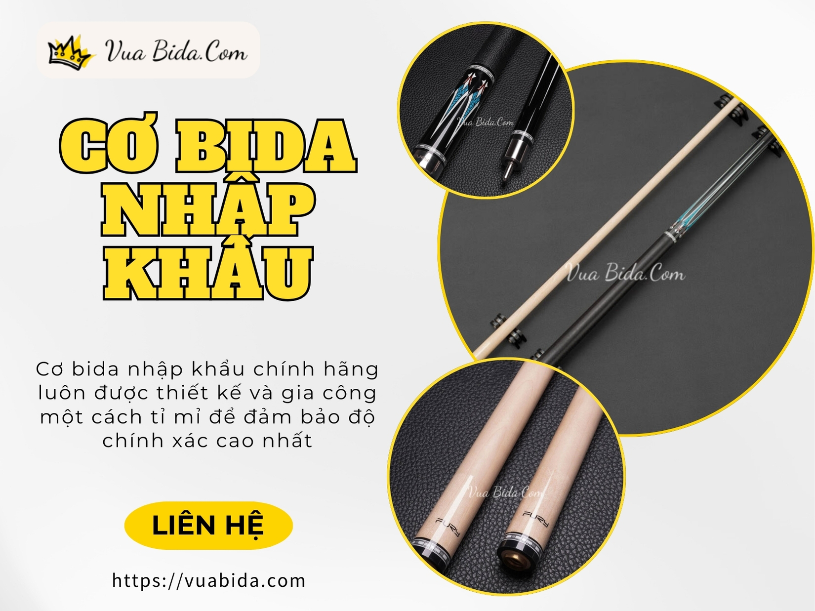 Tại sao nên chọn mua cơ bida nhập khẩu chính hãng?