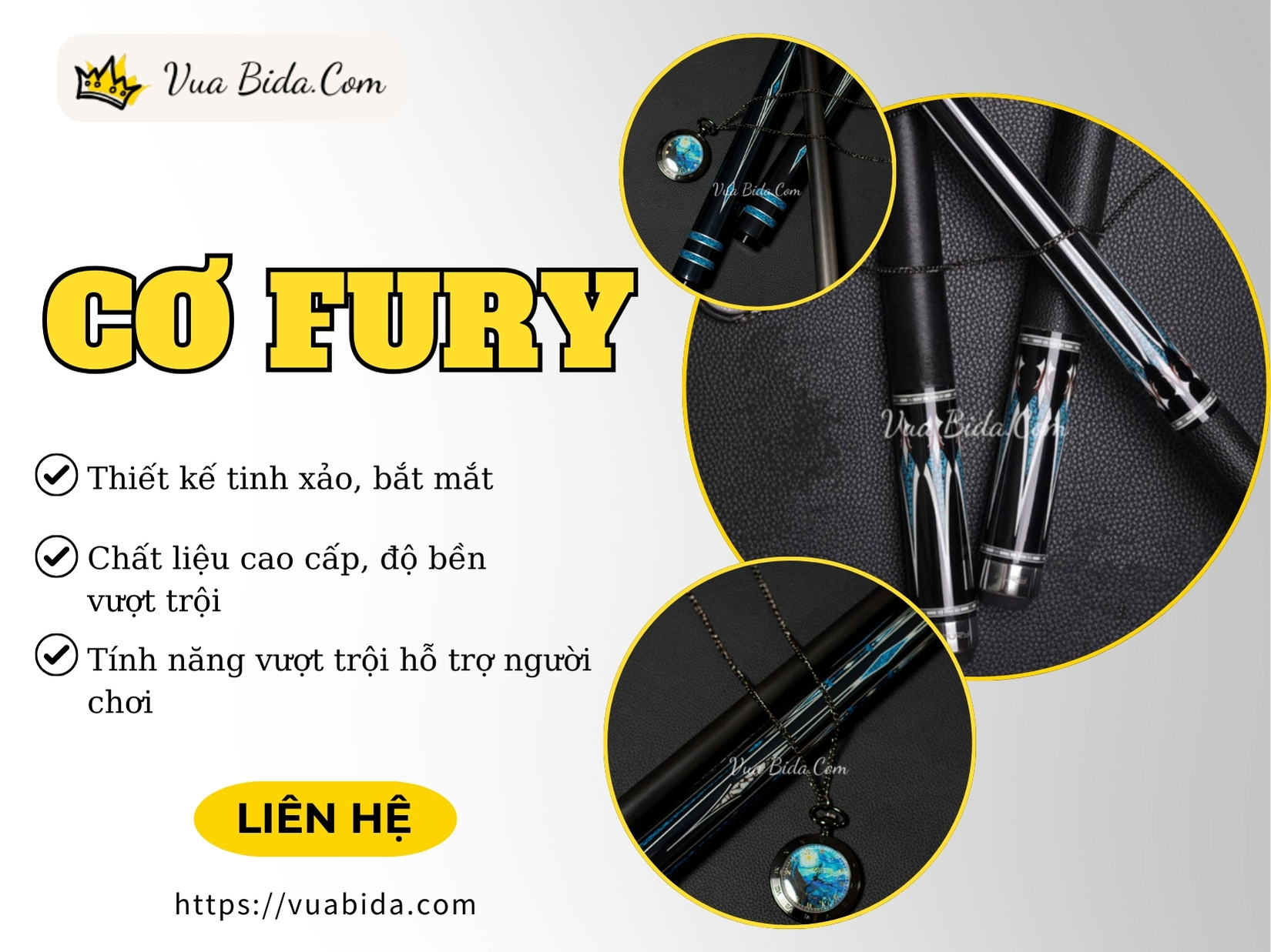 Cơ Fury thiết kế đẹp