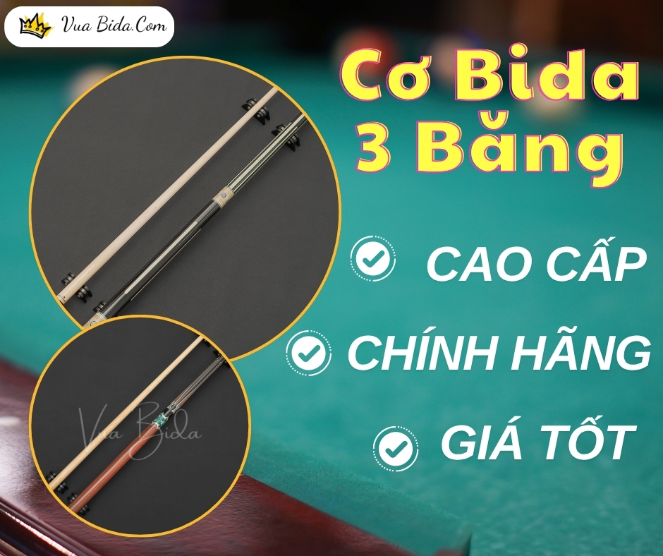 Khám Phá Các Dòng Cơ Bida 3 Băng Cao Cấp Cho Người Chơi Đẳng Cấp